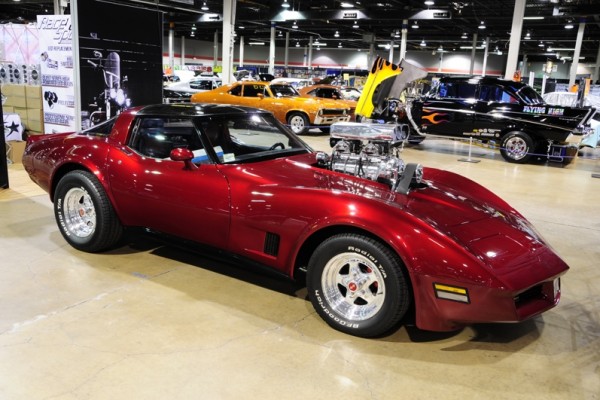pro street late c3 corvette stingray with supercharged motor
