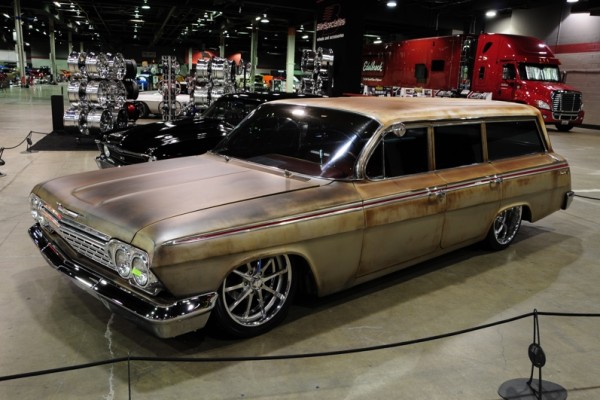 chevy full size station wagon from the 1960s at 2017 Chicago World of Wheels
