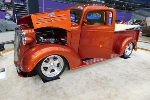 chevy pickup truck hot rod from 2017 Minneapolis world of wheels