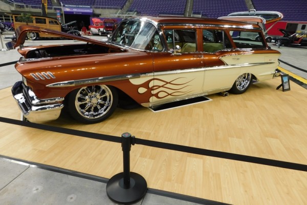 hot rod station wagon from 2017 Minneapolis world of wheels