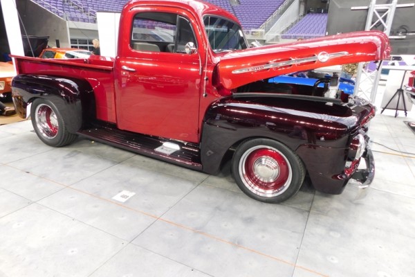vintage ford pickup truck custom from 2017 Minneapolis world of wheels