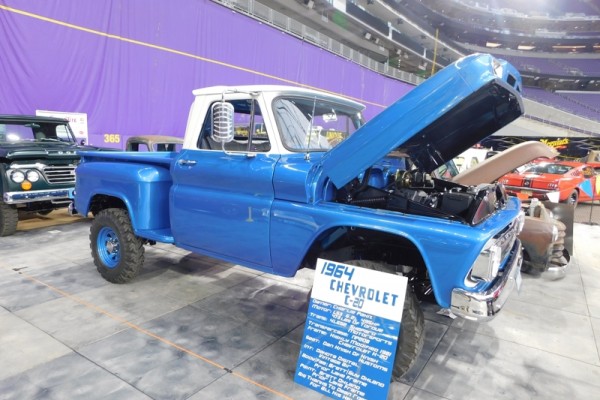 1964 chevy c-20 pickup truck from 2017 Minneapolis world of wheels event