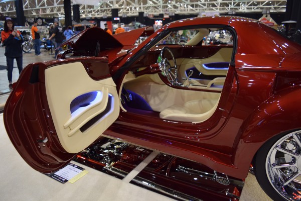 interior of custom mirage show car