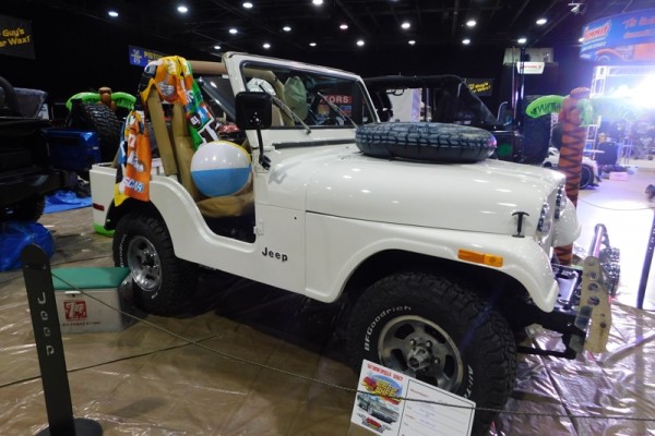 white jeep cj-5 from Winnipeg world of wheels 2017