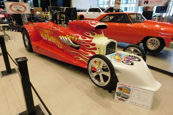 altered dragster from Winnipeg world of wheels 2017