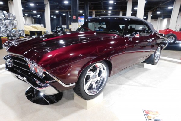 custom chevy chevelle convertible from Boston world of wheels 2017
