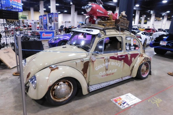 vintage Volkswagen beetle bug from Boston world of wheels 2017
