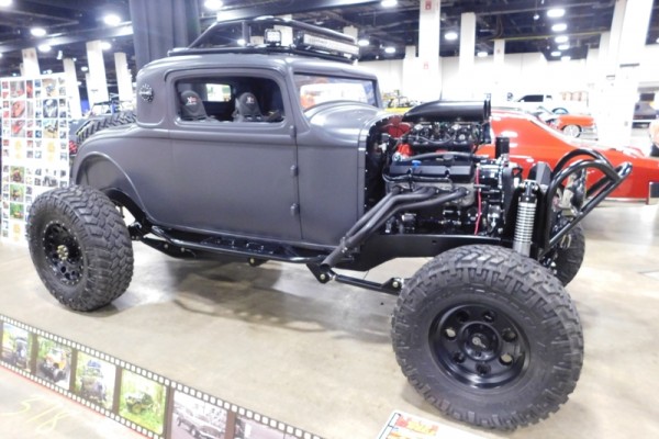off road hot rod ford coupe buggy from Boston world of wheels 2017