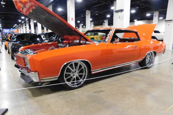 first gen chevy monte carlo show car from Boston world of wheels 2017