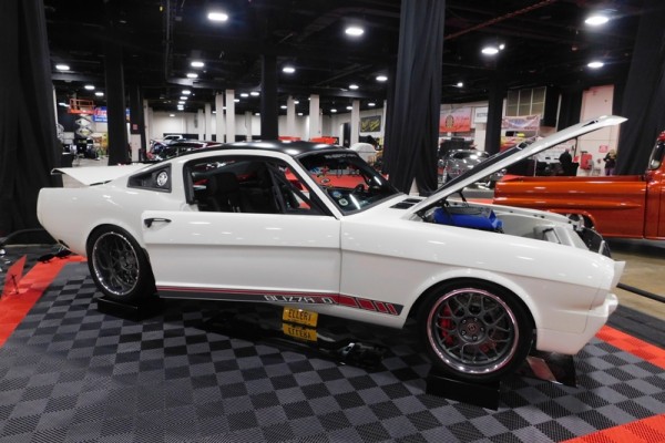 ford mustang blizzard show car from Boston world of wheels 2017