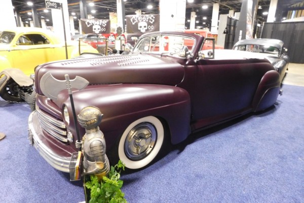 convertible ford roadster from Boston world of wheels 2017