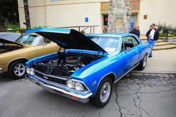 blue chevy chevelle ss
