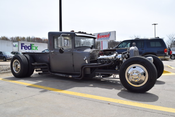 1928 ford rat rod truck at summit racing store