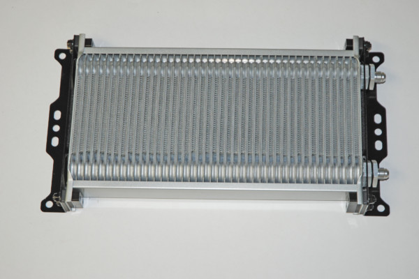 transmission cooler on a white table