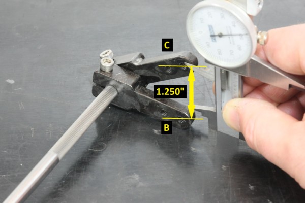measuring bellcrank bracket angle on carb throttle linkage