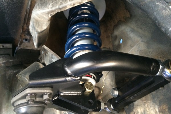 coil over suspension and control arm