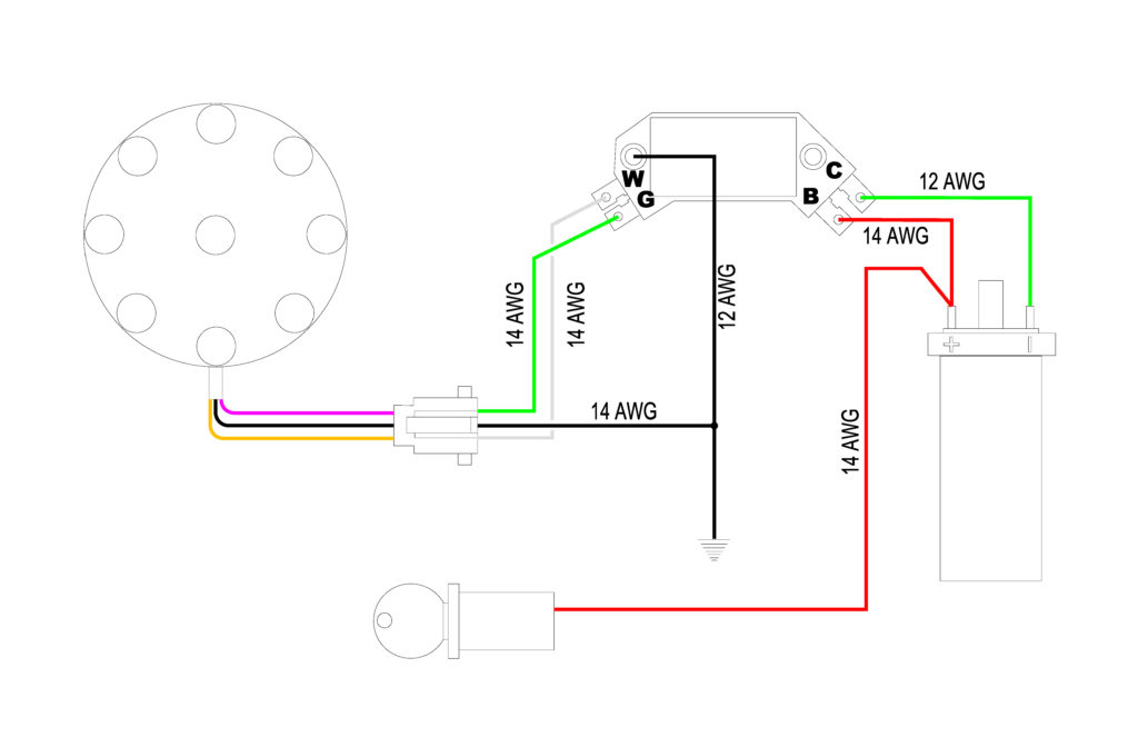 HEI module wiring schematic