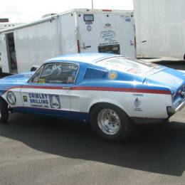 Tom Hoffman's 1968 Ford Mustang Open Comp, Side