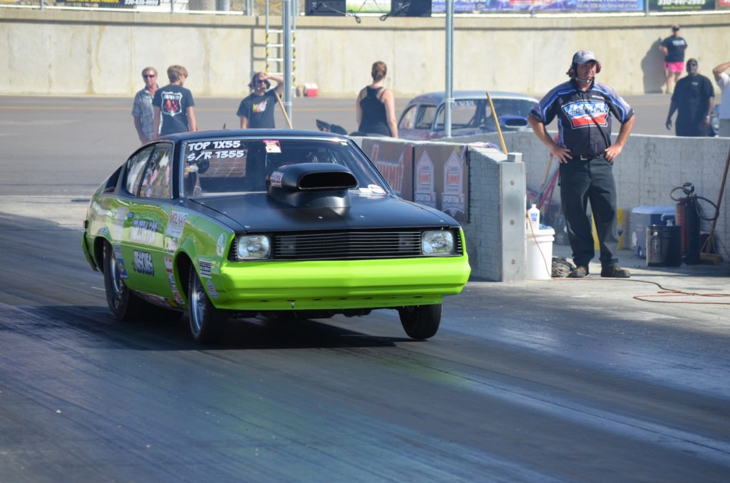 IHRA Drag Racer at Dragway 42, Chevy Coupe