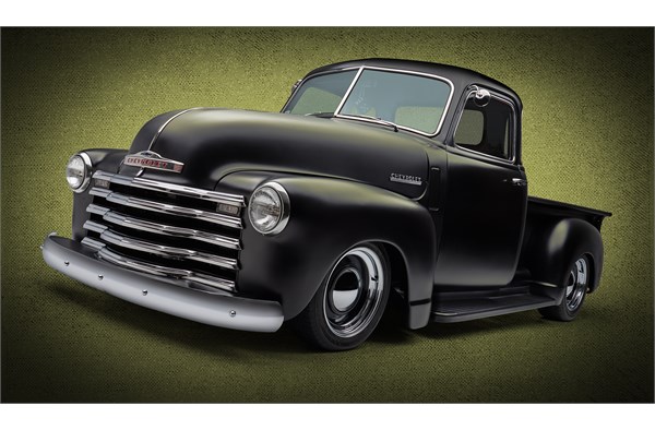 1949 chevy pickup front quarter view