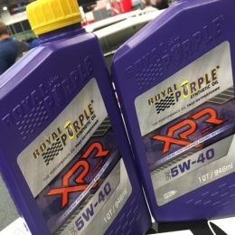 Royal Purple XPR 5W-40 racing engine oil