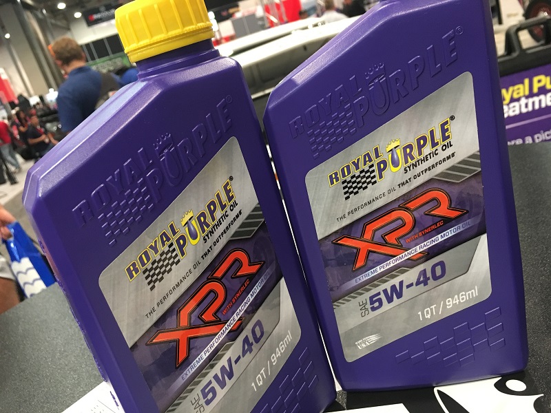 Royal Purple XPR 5W-40 racing engine oil