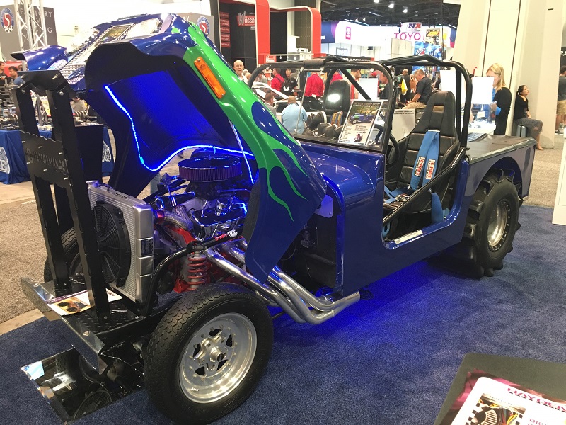 1972 Jeep CJ with big block Chevy at SEMA 2017