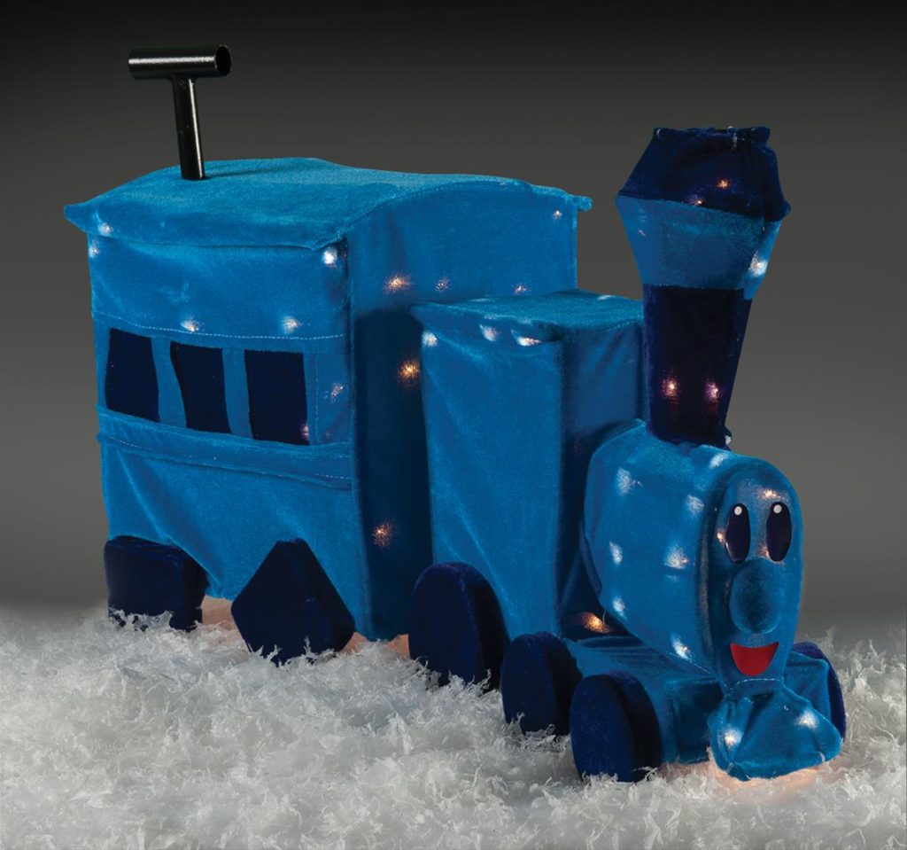 misfit train from rudolph lighted lawn ornament