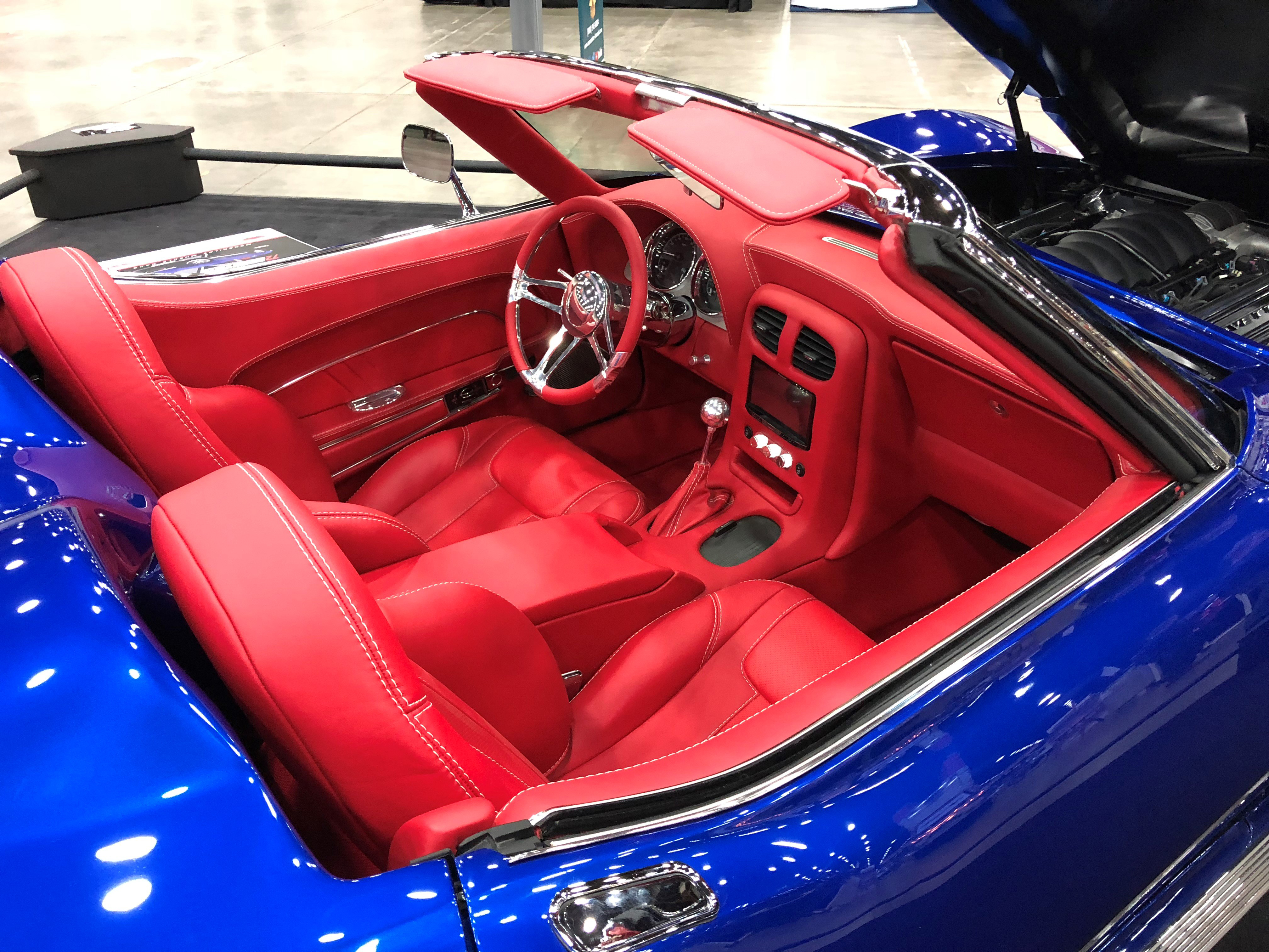 The c6 corvette, though it has a very sleek interior design, has plenty of ...