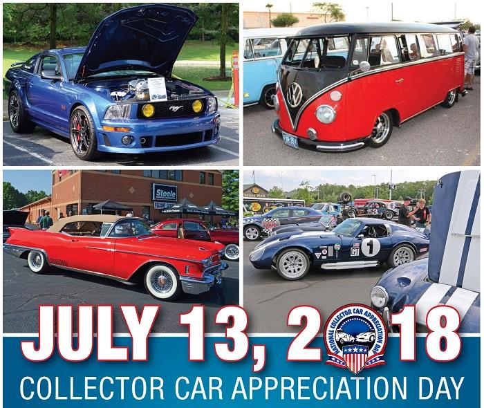 collector car day 2018 banner