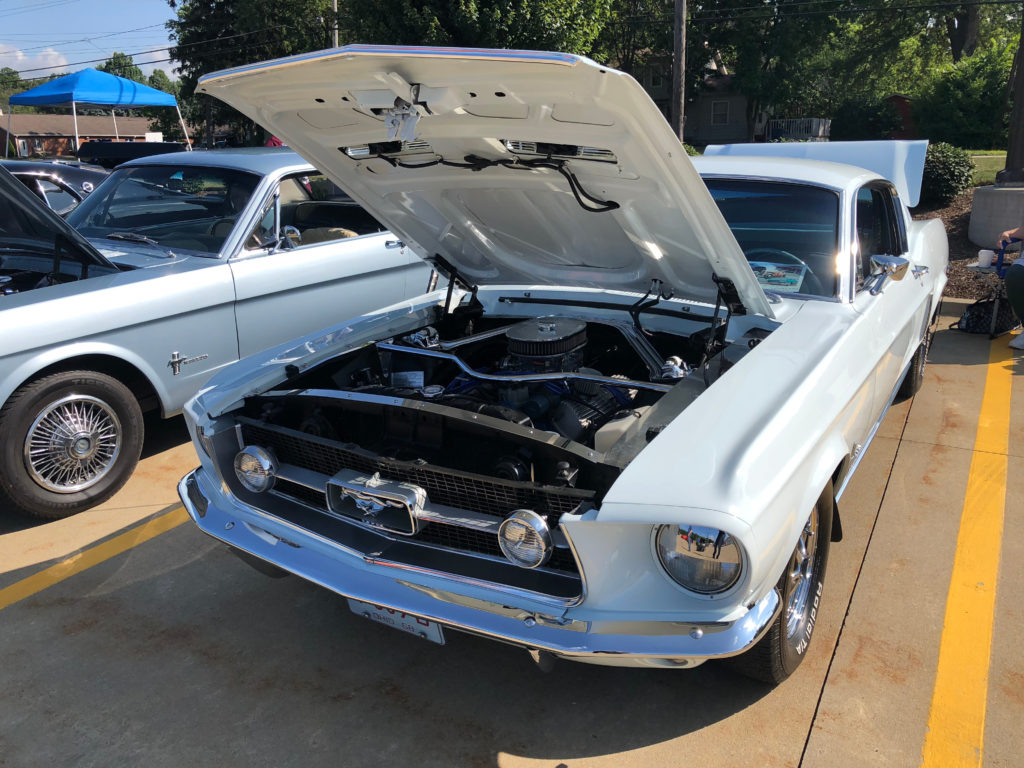 White-First-Gen-Ford-Mustang