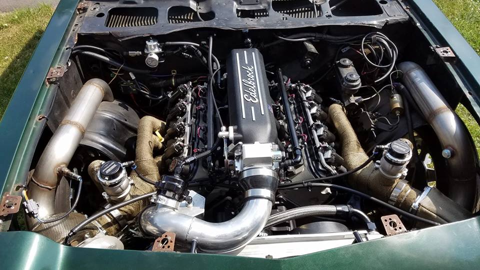 6.0L LQ4 that's been swapped into a 1975 Vega