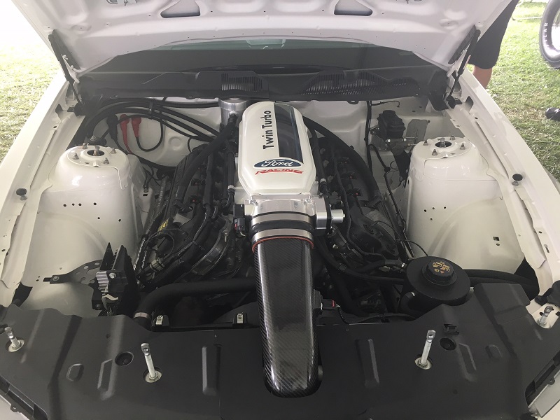 twin turbo ford racing engine