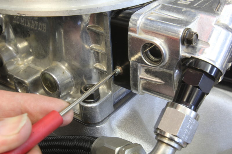 adjust idle mixture screws carburetor