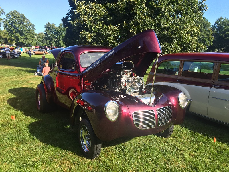 willys gasser at stan hywet car show