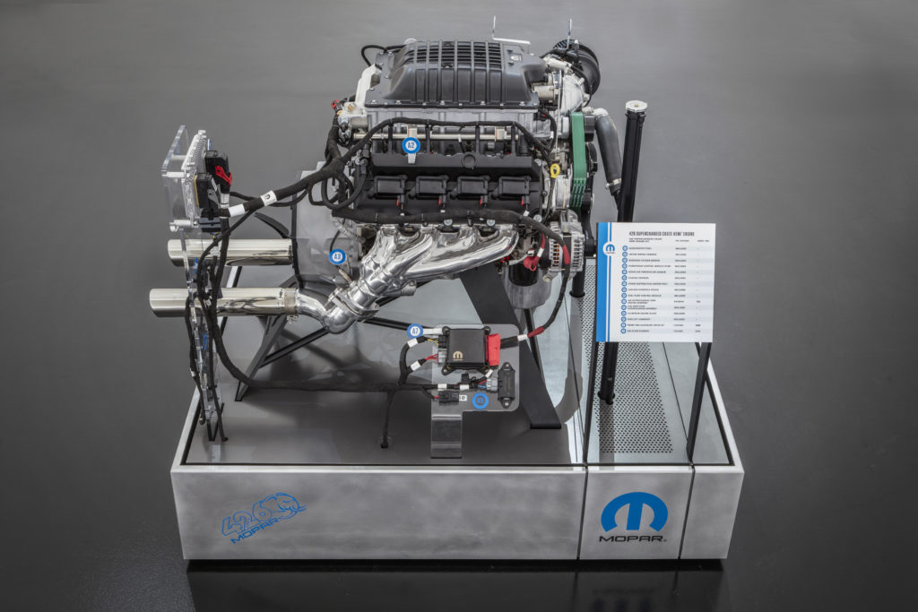 The “Hellephant” 426 Supercharged Mopar Crate HEMI® Engine
