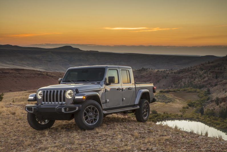 2020 Jeep Gladiator Overland gray - FCA North America blog