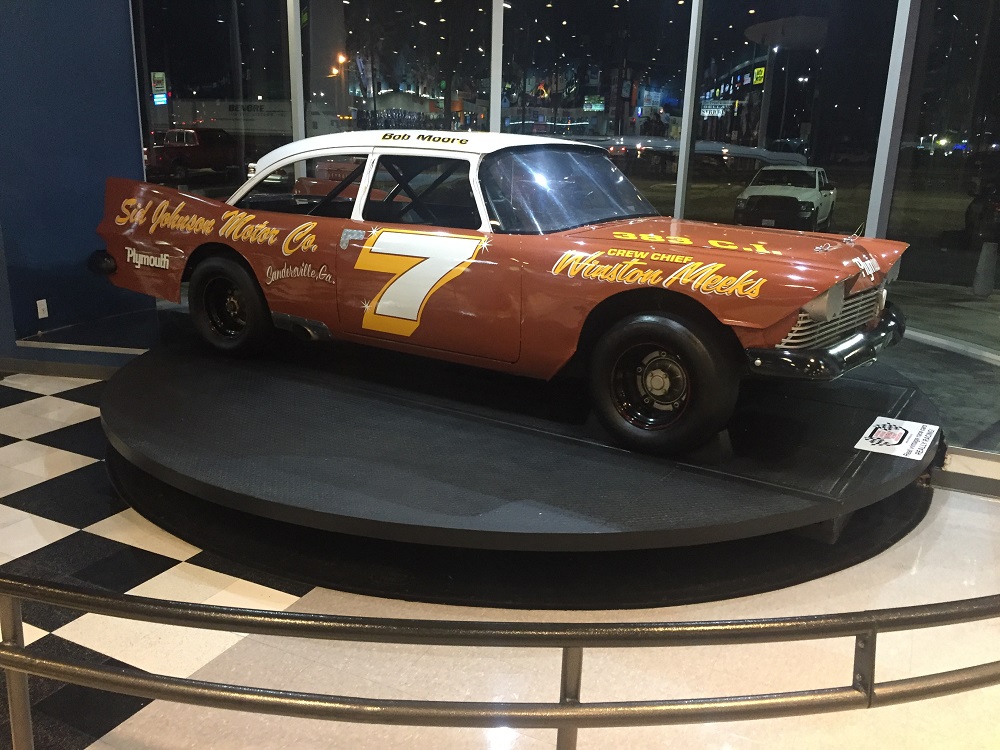 bob moore's 1959 plymouth race car side