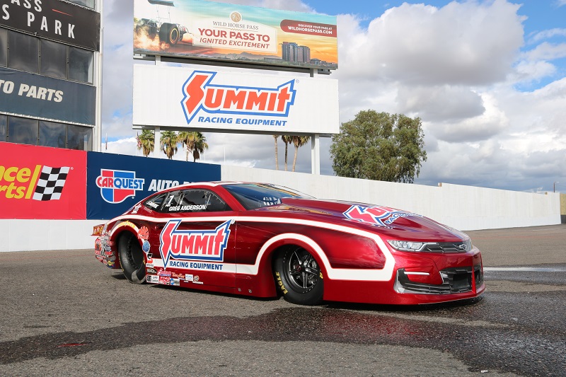 Greg Anderson Summit Racing NHRA Pro Stock Chevy Camaro