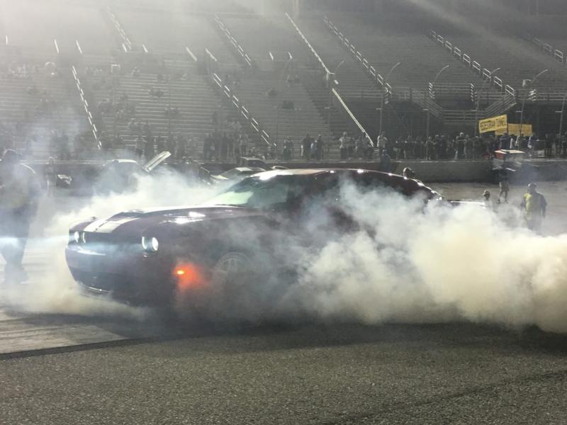 Mustang burnout