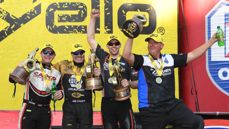 Virginia NHRA Nationals - Torrence, Capps, Hines, Butner