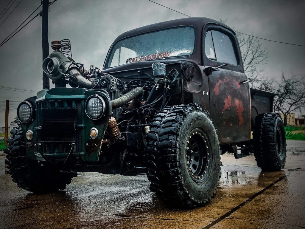 Quackenbush rat rod truck