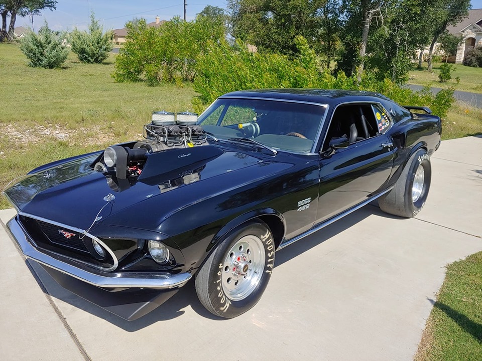 supercharged ford boss 429 mustang