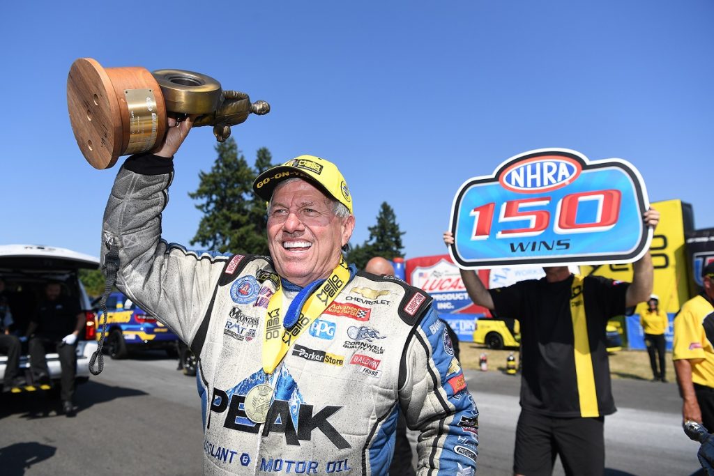 John Force win 150 seattle NHRA