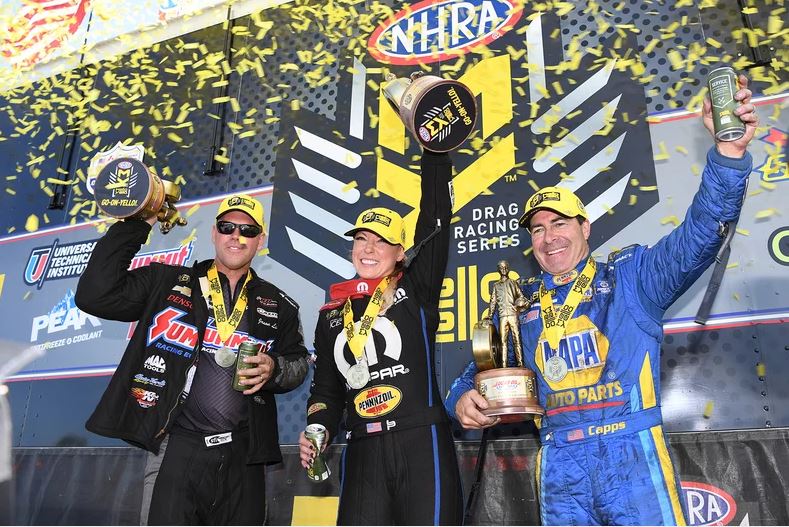 jason line at 2019 brainerd winners circle nhra