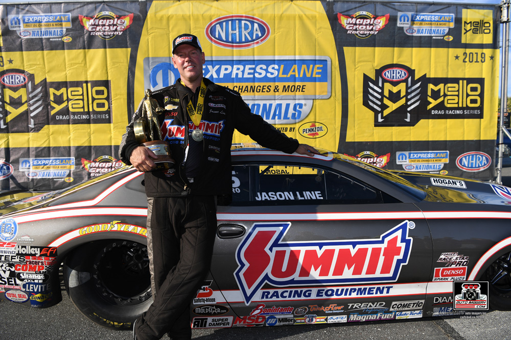 Jason Line - Winner's Circle Maple Grove Raceway - NHRA 2019