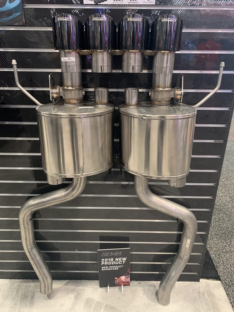 Corsa C7 Corvette NPP exhaust system from SEMA 2019.