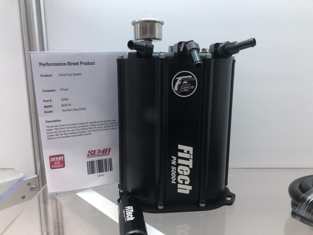 fitech fuel module on display at sema 2019