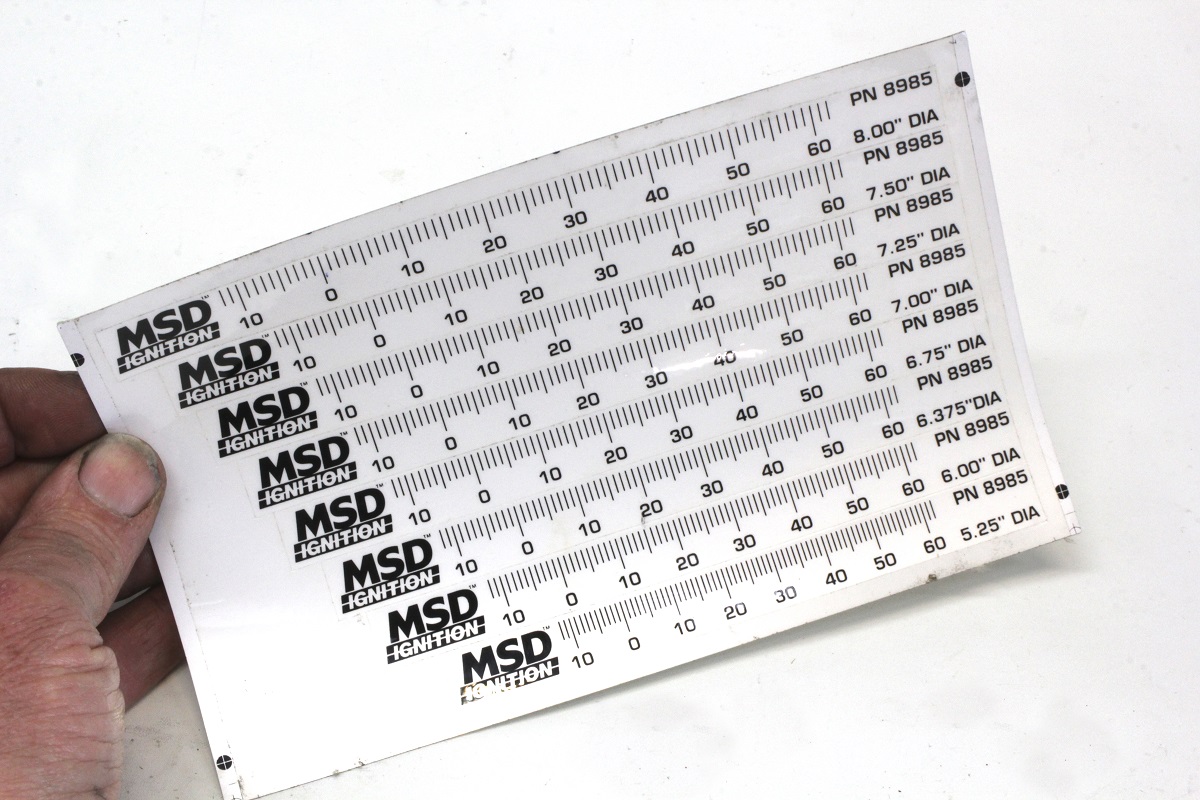 How to Use a DialBack Timing Light