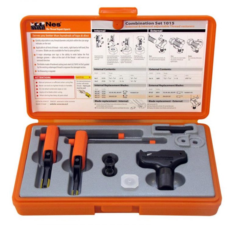 Parts Bin NES Thread Repair Tools Help Repair Damaged Nut & Bolt Threads